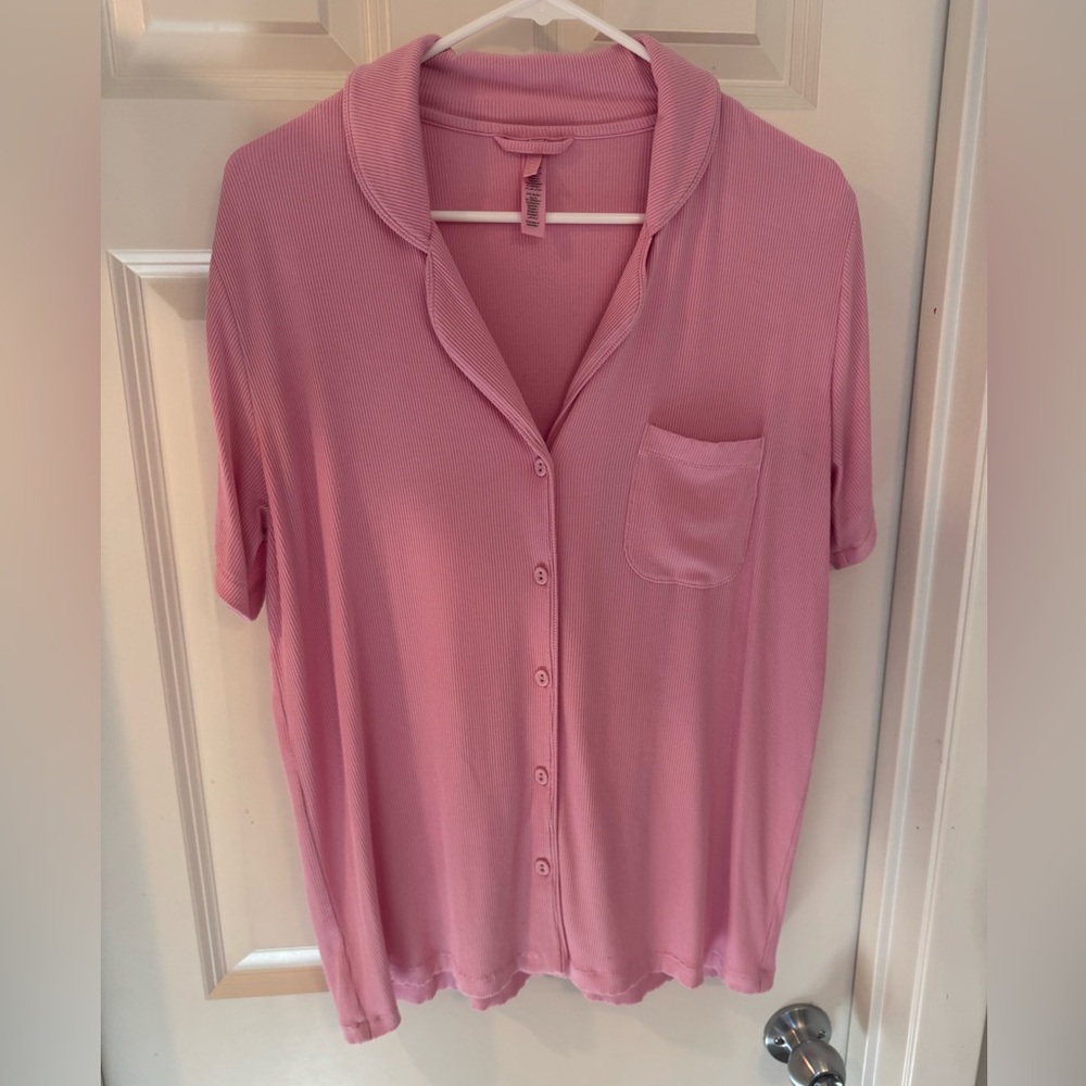 SKIMS Soft Lounge Bubble Gum Pink Valentine Collection Set Medium